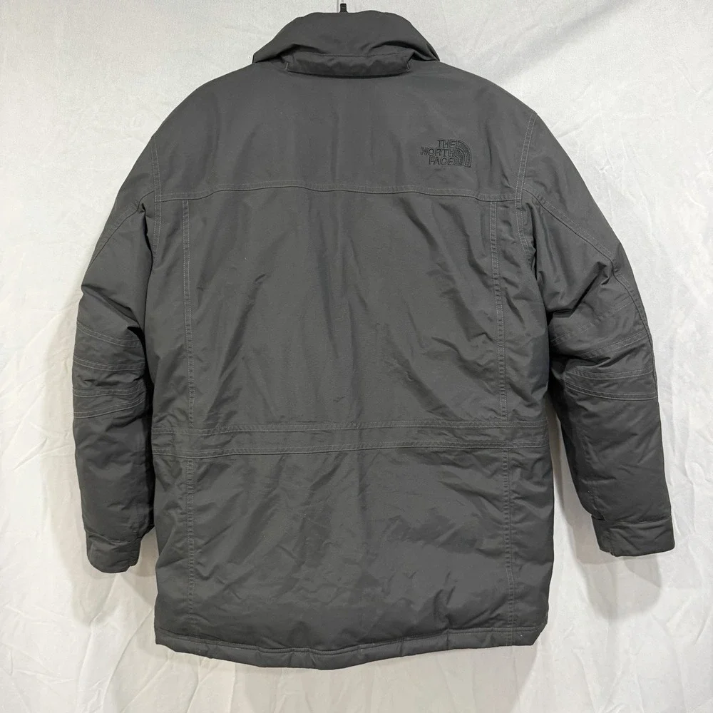 The North Face McMurdo Parka, Down, Waterproof, Black/gray, Men's L No Hood 550